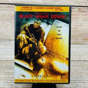 Black Hawk Down [DVD 2001]‎ 2 Academy Awards Best Sound Best Film Editing